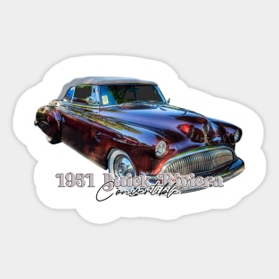 Customized 1951 Buick Riviera Convertible Sticker